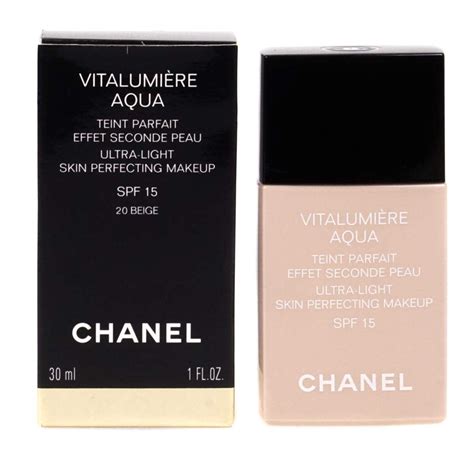 chanel vitalumiere aqua idealo|chanel vitalumiere aqua 20 beige.